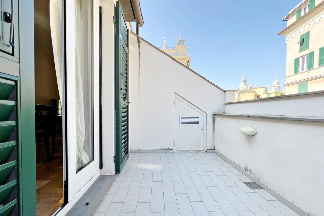 Ferienwohnung Real Italian Estate - Penthouse Genua Exterior foto
